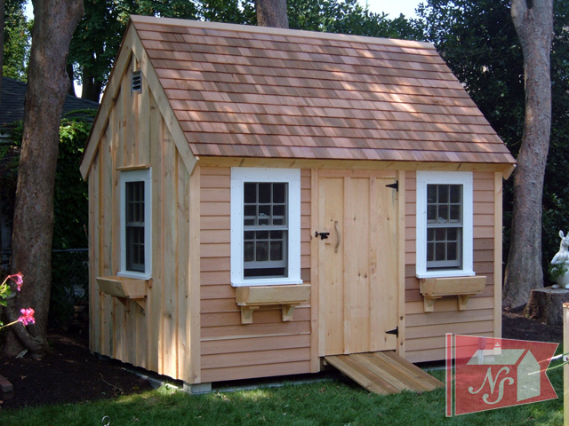 -built wooden sheds, garden sheds, &amp; storage sheds by Nantucket Sheds ...