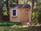 Custom-built wooden sheds, garden sheds, & storage sheds by Nantucket Sheds - Serving southeastern MA, NH, CT, RI, Martha's Vineyard, & Cape Cod