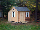 Custom-built wooden sheds, garden sheds, & storage sheds by Nantucket Sheds - Serving southeastern MA, NH, CT, RI, Martha's Vineyard, & Cape Cod