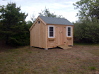 Custom-built wooden sheds, garden sheds, & storage sheds by Nantucket Sheds - Serving southeastern MA, NH, CT, RI, Martha's Vineyard, & Cape Cod