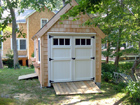 Custom-built wooden sheds, garden sheds, & storage sheds by Nantucket Sheds - Serving southeastern MA, NH, CT, RI, Martha's Vineyard, & Cape Cod