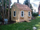 Custom-built wooden sheds, garden sheds, & storage sheds by Nantucket Sheds - Serving southeastern MA, NH, CT, RI, Martha's Vineyard, & Cape Cod