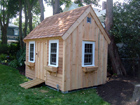 Custom-built wooden sheds, garden sheds, & storage sheds by Nantucket Sheds - Serving southeastern MA, NH, CT, RI, Martha's Vineyard, & Cape Cod