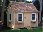 Custom-built wooden sheds, garden sheds, & storage sheds by Nantucket Sheds - Serving southeastern MA, NH, CT, RI, Martha's Vineyard, & Cape Cod