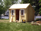 Custom-built wooden sheds, garden sheds, & storage sheds by Nantucket Sheds - Serving southeastern MA, NH, CT, RI, Martha's Vineyard, & Cape Cod