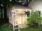 Custom-built wooden sheds, garden sheds, & storage sheds by Nantucket Sheds - Serving southeastern MA, NH, CT, RI, Martha's Vineyard, & Cape Cod