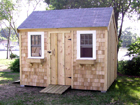 Custom-built wooden sheds, garden sheds, & storage sheds by Nantucket Sheds - Serving southeastern MA, NH, CT, RI, Martha's Vineyard, & Cape Cod