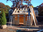 Custom-built wooden sheds, garden sheds, & storage sheds by Nantucket Sheds - Serving southeastern MA, NH, CT, RI, Martha's Vineyard, & Cape Cod